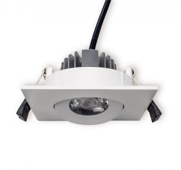 LED-alasvalo Ensto Velox, ALS90NS, 4W/840, 90x90x41mm, IP20, valkoinen