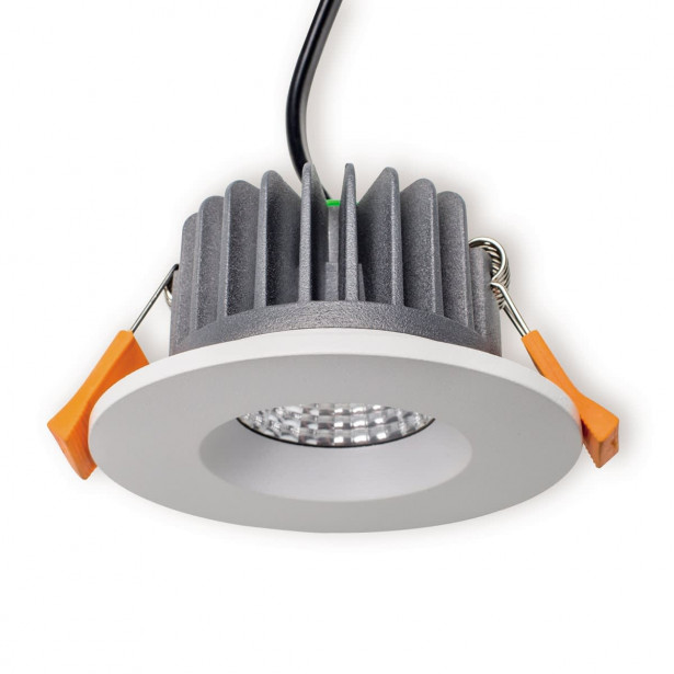 LED-alasvalo Ensto Velox, ALS90WRD, 9W/840, Ø90x47mm, IP44, valkoinen