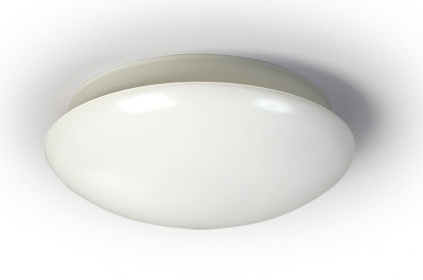 LED-yleisvalaisin Ensto ECO320, 14W/830, Ø320x106mm, IP44, valkoinen