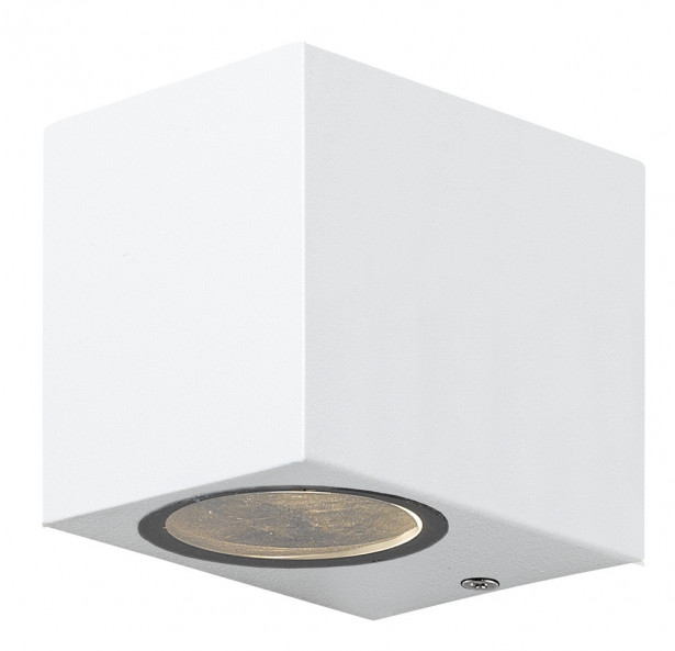 Seinävalaisin Airam Sund, max 11W, GU10, 80x68x93mm, IP44, valkoinen/kirkas