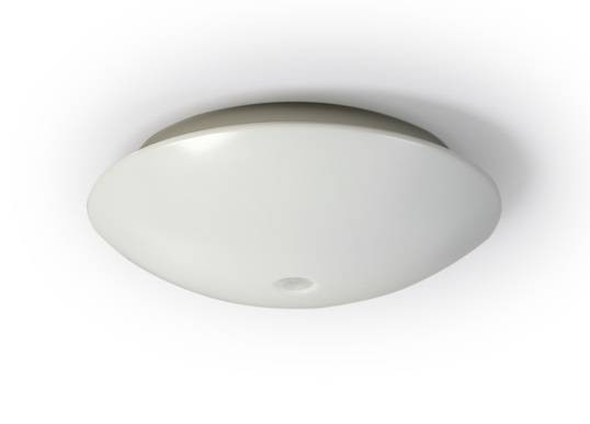 LED-tunnistinvalaisin Ensto AVR400, 18W/840, PIR, Ø400x133mm, IP44, valkoinen