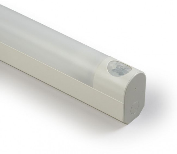 LED-tunnistinvalaisin Ensto Jono AVR66, IP44, 656mm, 10W/840, PIR-tunnistimella