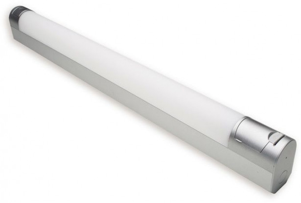 LED-yleisvalaisin Ensto Jono AVR66, IP44, 721mm, 10W/830, alumiini, pistorasialla ja kytkimellä