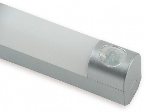LED-tunnistinvalaisin Ensto Jono AVR66, IP44, 656mm, 10W/830, alumiini, PIR-tunnistimella