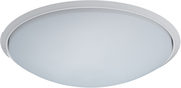 LED-yleisvalaisin Lumiance Giotto, ø305mm, uppoasennettava, 19W, 3000K, IP44, valkoinen