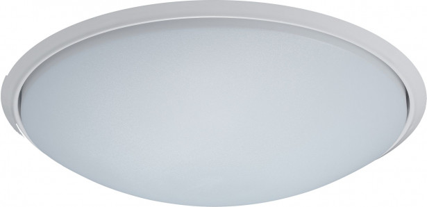 LED-yleisvalaisin Lumiance Giotto, ø335mm, uppoasennettava, 23W, 3000K, IP44, valkoinen