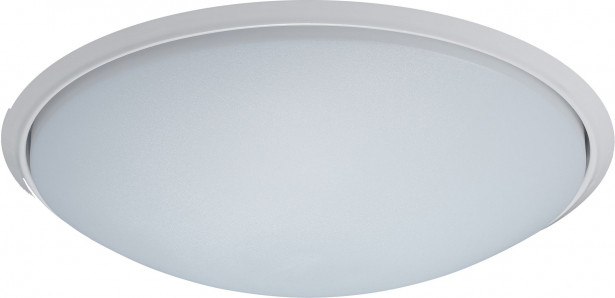 LED-yleisvalaisin Lumiance Giotto, ø335mm, uppoasennettava, 23W, 4000K, IP44, valkoinen