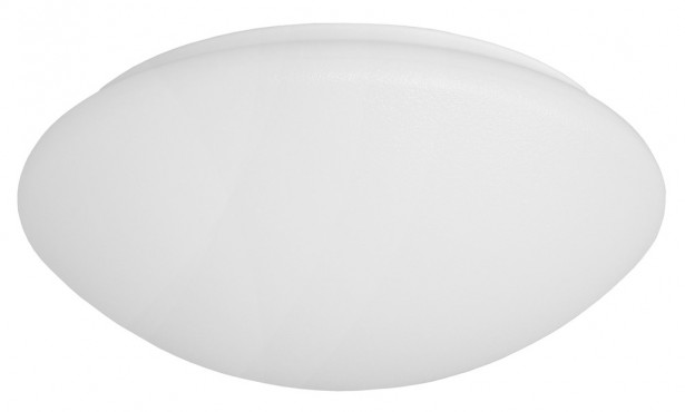 LED-plafondi Airam Bruno, 14W/830, Ø285x90mm, IP44, valkoinen/opaali