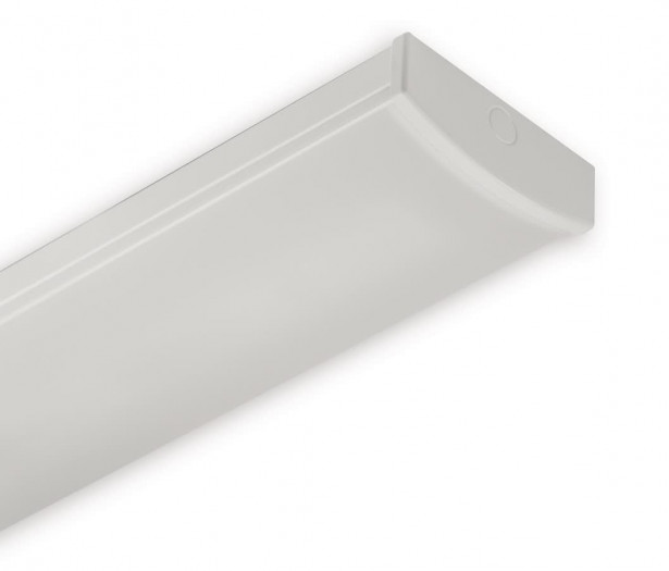 LED-yleisvalaisin Ensto Monix Slim, AMSL12O, 54W/840, 1198mm, IP44, valkoinen