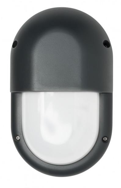 LED-ulkoseinävalaisin Airam Cestus Vertical Eye, 20W/840, 270x165x110mm, IP65, antrasiitti/opaali