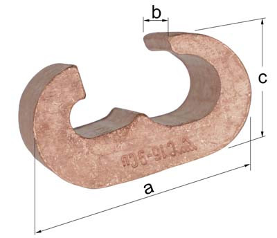 Cu-haaroitusliitin C15, 120/95+120/95