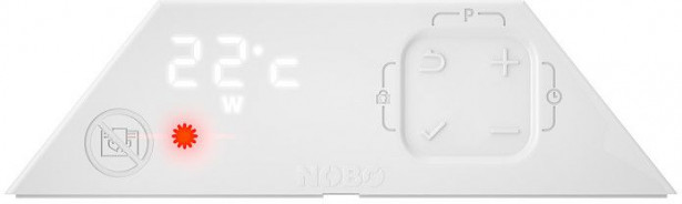 Termostaatti Nobö NCU 2Te, EcoDesign näytöllä