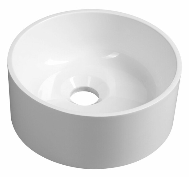 Malja-allas Interia Sanna 250x250 mm, valkoinen