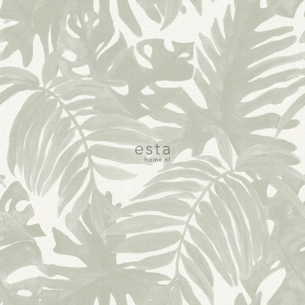 Tapetti ESTA Jungle Fever 138989, 0.53x10.05m, non-woven, vihreä/beige