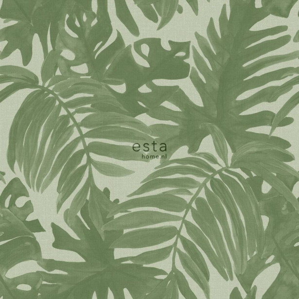 Tapetti ESTA Jungle Fever 138990, 0.53x10.05m, non-woven, vihreä