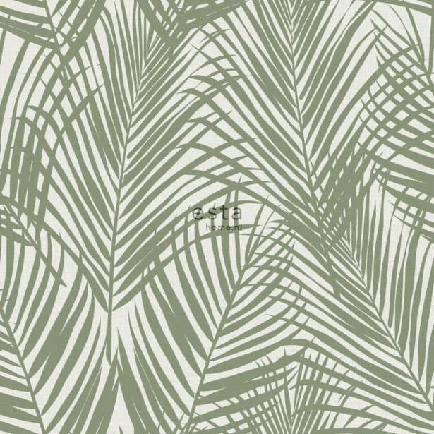 Tapetti ESTA Jungle Fever 139006, 0.53x10.05m, non-woven, vihreä