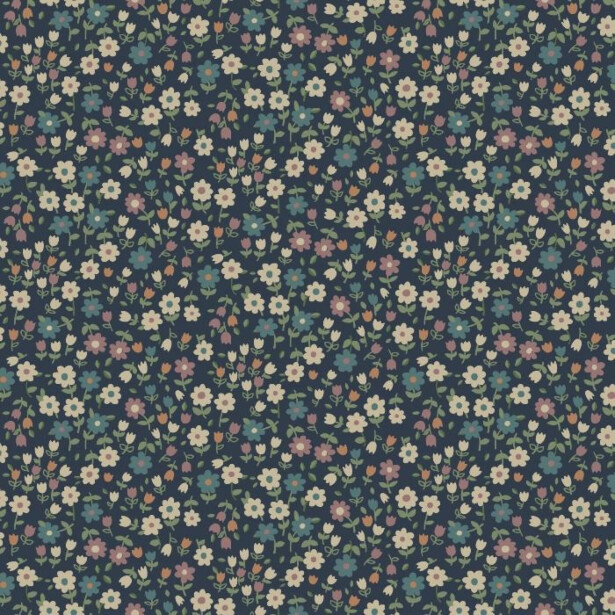 Tapetti Esta To The Moon And Back 139471, non-woven, sininen