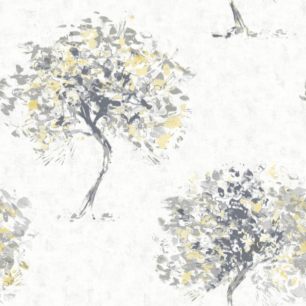Tapetti Tapetit.fi Kaleidoscope Beacon Fell Yellow/Grey 90650