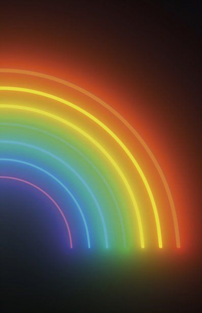 Kuvatapetti Good Vibes GVD24303 Rainbow, 1.8x2.8 m, oikea