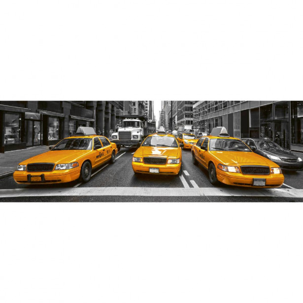 Välitilatarra Dimex Yellow Taxi, 180-350x60cm
