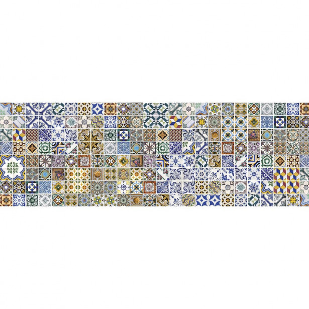 Välitilatarra Dimex Portugal Tiles, 180-350x60cm