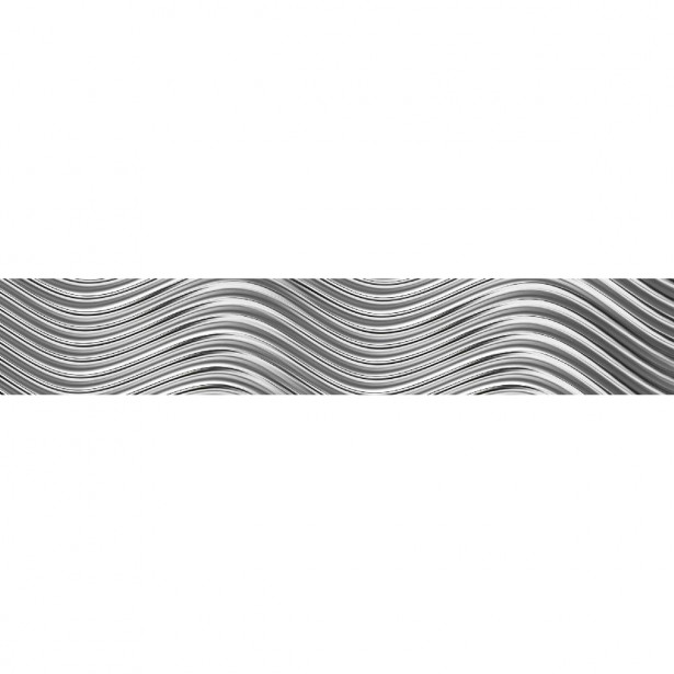 Välitilatarra Dimex Silve Rippling, 180-350x60cm