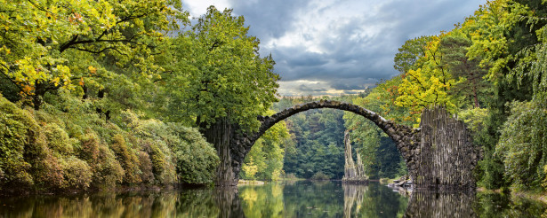 Maisematapetti Dimex Arch Bridge, 375x150cm