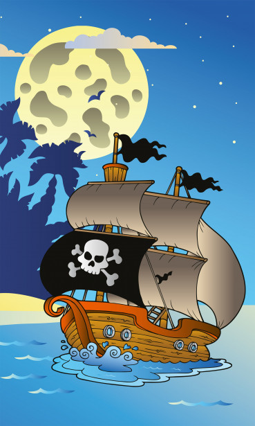 Kuvatapetti Dimex Pirate Ship, 150x250cm