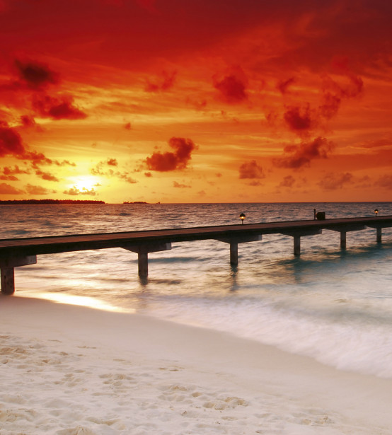 Maisematapetti Dimex Jetty In Sunset, 225x250cm