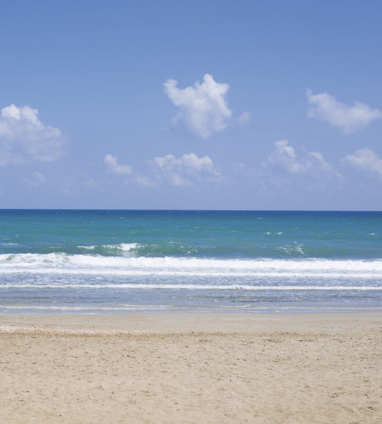 Maisematapetti Dimex Empty Beach, 225x250cm