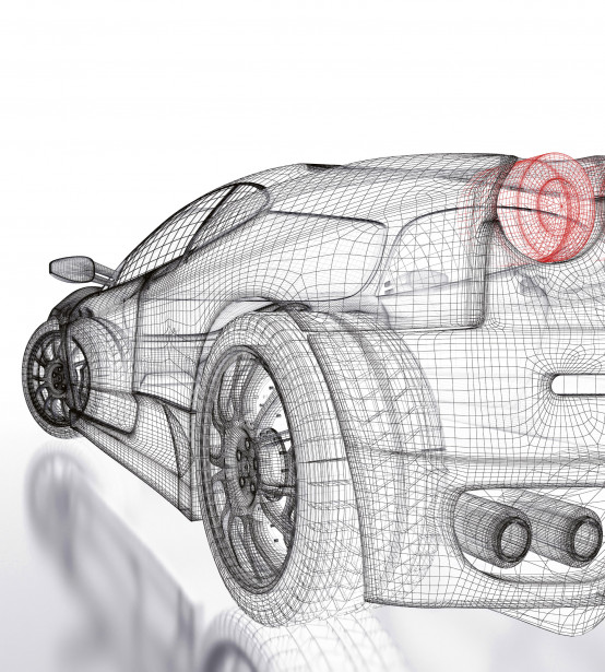 Kuvatapetti Dimex Car Model Light, 225x250cm