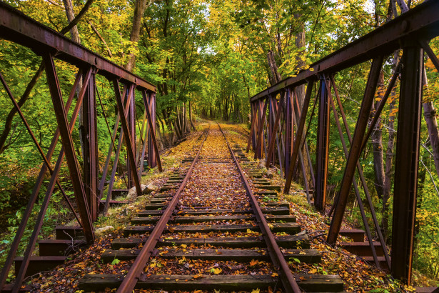 Maisematapetti Dimex Railroad, 375x250cm