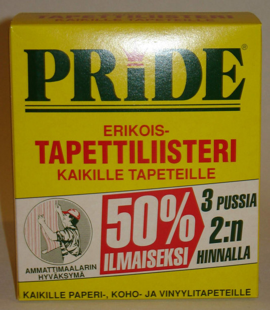 Erikoistapettiliisteri Pride 600 g