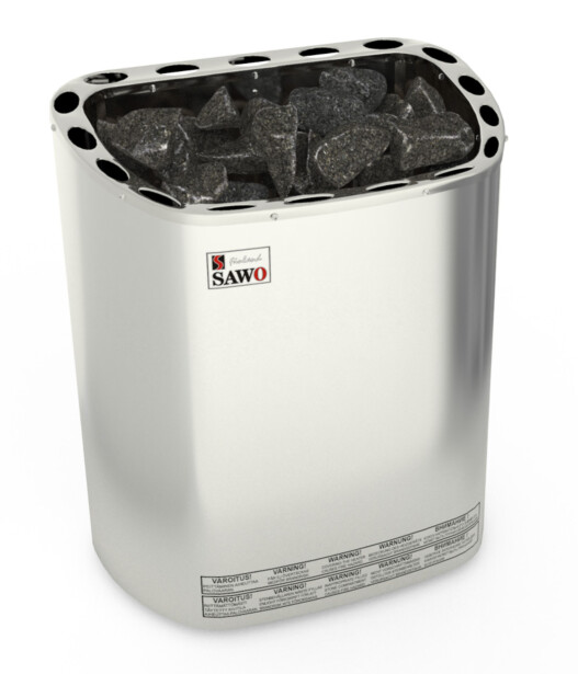 Sähkökiuas SAWO Scandia, 4.5kW, 3-6m³, erillinen ohjauskeskus
