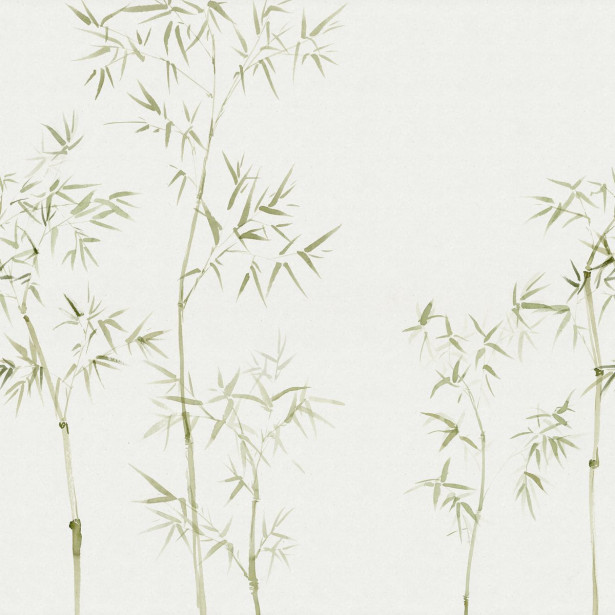 Paneelitapetti Sandberg Arashiyama, non-woven, mittatilaus, vihreä