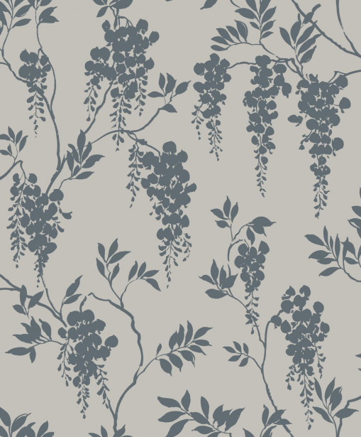 Tapetti Sandberg Hedvig sininen, 0.53x10.05m, non-woven