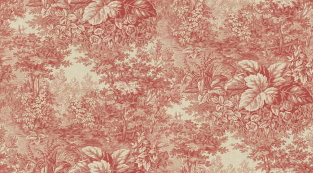 Kuvatapetti Sandberg Forest Toile punainen, mittatilaus, non-woven