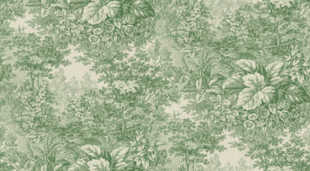 Kuvatapetti Sandberg Forest Toile vihreä, mittatilaus, non-woven