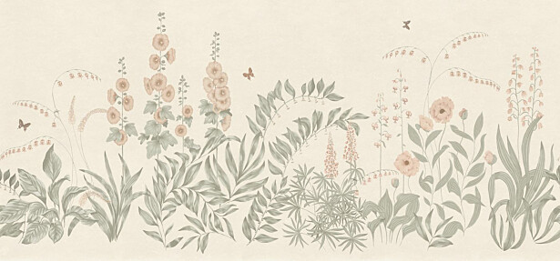 Kuvatapetti Sandberg Aino pastelli, mittatilaus, non-woven