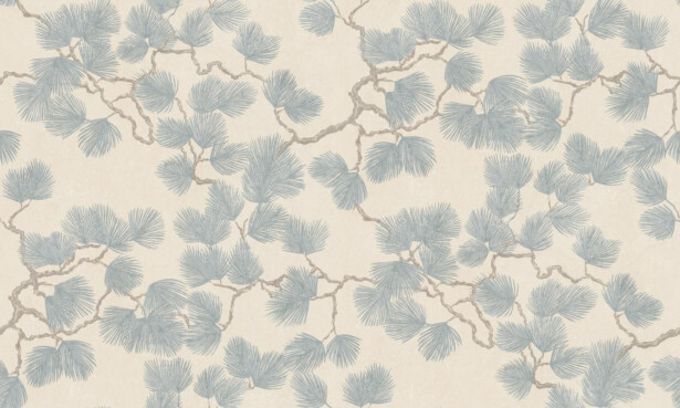 Kuvatapetti Sandberg Pine Mural vaaleansininen, mittatilaus, non-woven