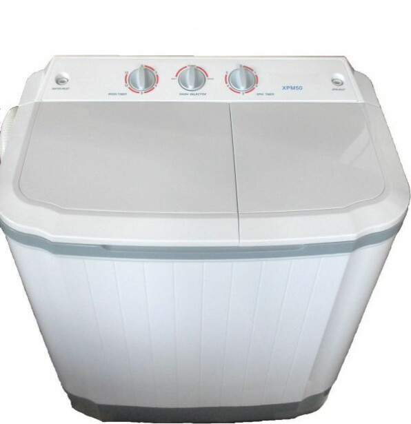 Päältä täytettävä pesukone Lotus XPM50, 4 kg, valkoinen