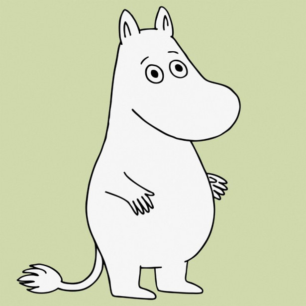 Tapetti Sandudd Moomin 5181-3, 0,53x11,2m, vihreä, non-woven