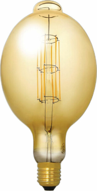 LED-lamppu Calex XXL LED Colosseum, E40, Ø18x36.5cm, kulta