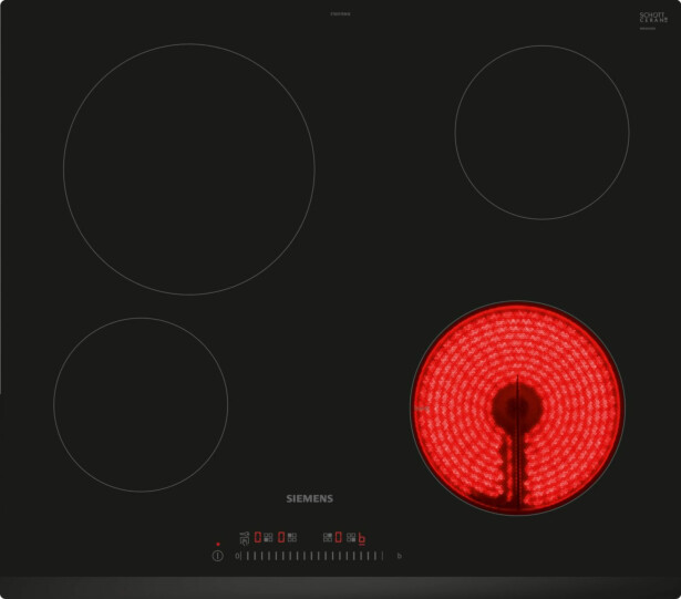 Keraaminen liesitaso Siemens iQ100 ET631FEN1E, 60cm, musta
