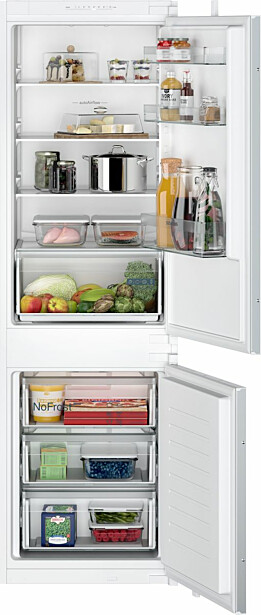 Jääkaappipakastin Siemens iQ100 KI86NNSE0 54cm integroitava