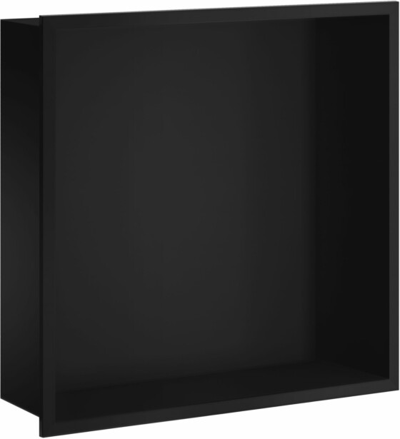 Upotettava hylly Smedbo Sideline DB5022, 30x30cm, musta alumiini