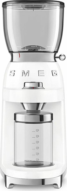 Kahvimylly Smeg CGF11WHEU valkoinen