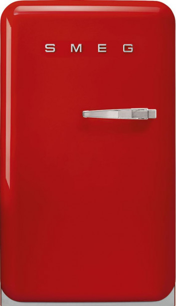 Jääkaappi pakastelokerolla Smeg Retro FAB10LRD5, 54.4cm, punainen, vasen