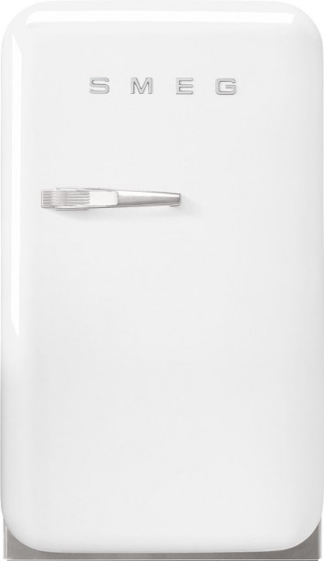 Jääkaappi Smeg Retro FAB5RWH5, 40.4cm, valkoinen, oikea