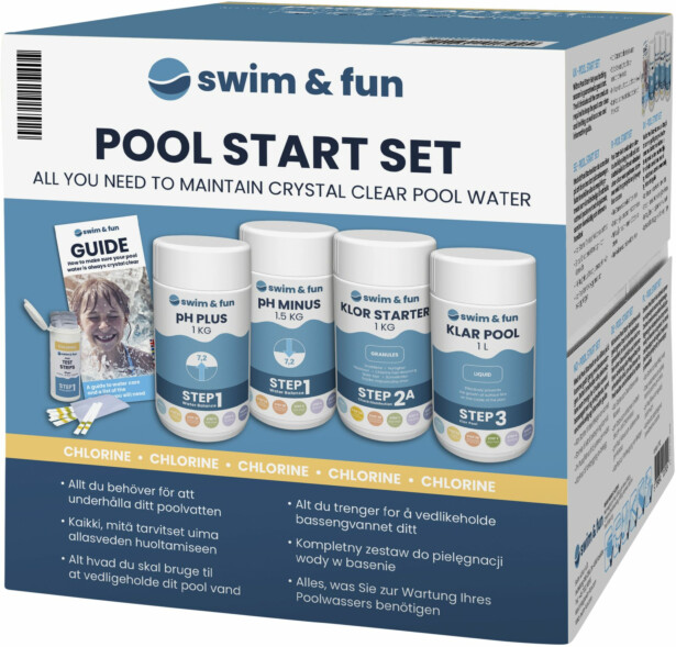 Vedenhoitosetti Swim & Fun Pool Start-Set